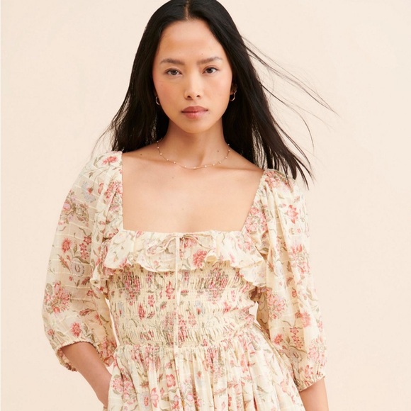 Free People Oasis Midi Dress - Picture 3 of 10